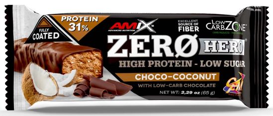 Protein szelet Amix Zero Hero 31% Protein 65g