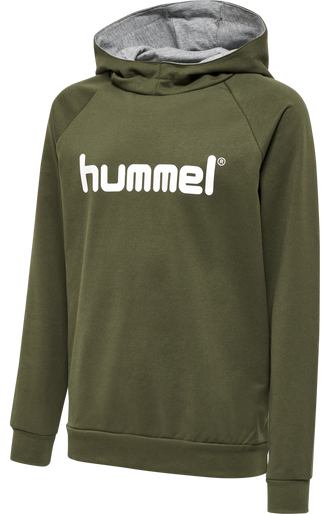Hummel Cotton Logo Hoody Kids Kapucnis melegítő felsők